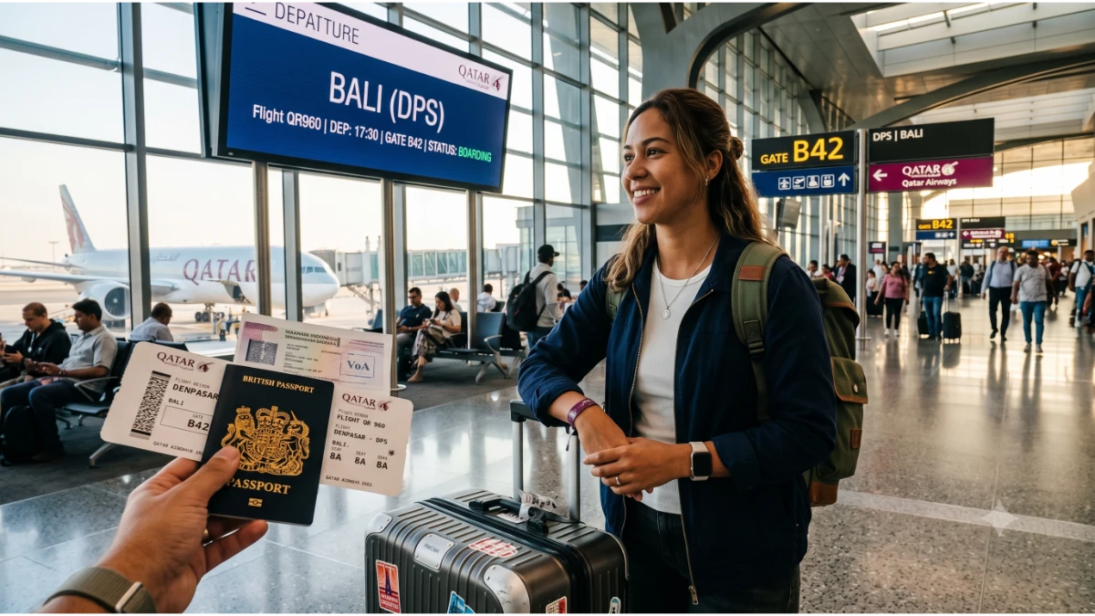 Passport and Bali Visa on Arrival requirements for international travelers